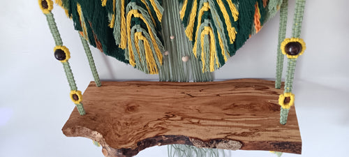 Macramé Hanging Shelf